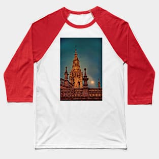 Spain. Santiago de Compostela. Cathedral. Detail. Baseball T-Shirt